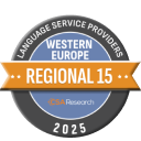 Badge - Regional Western Europe Top 15 - 2025