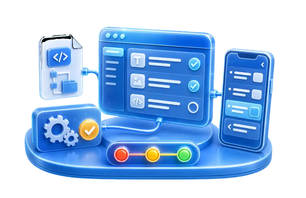 Localization engineering workflow illustration